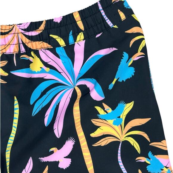 CHUBBIES Kids Swim Trunks The Black Light Nights Size XL 18/20 - Picture 2 of 6